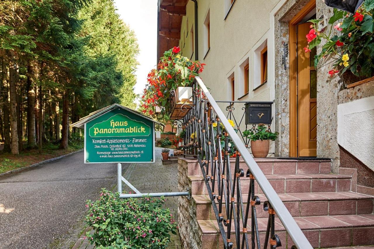 Ferienwohnung Haus Panoramablick Abtenau Exterior foto